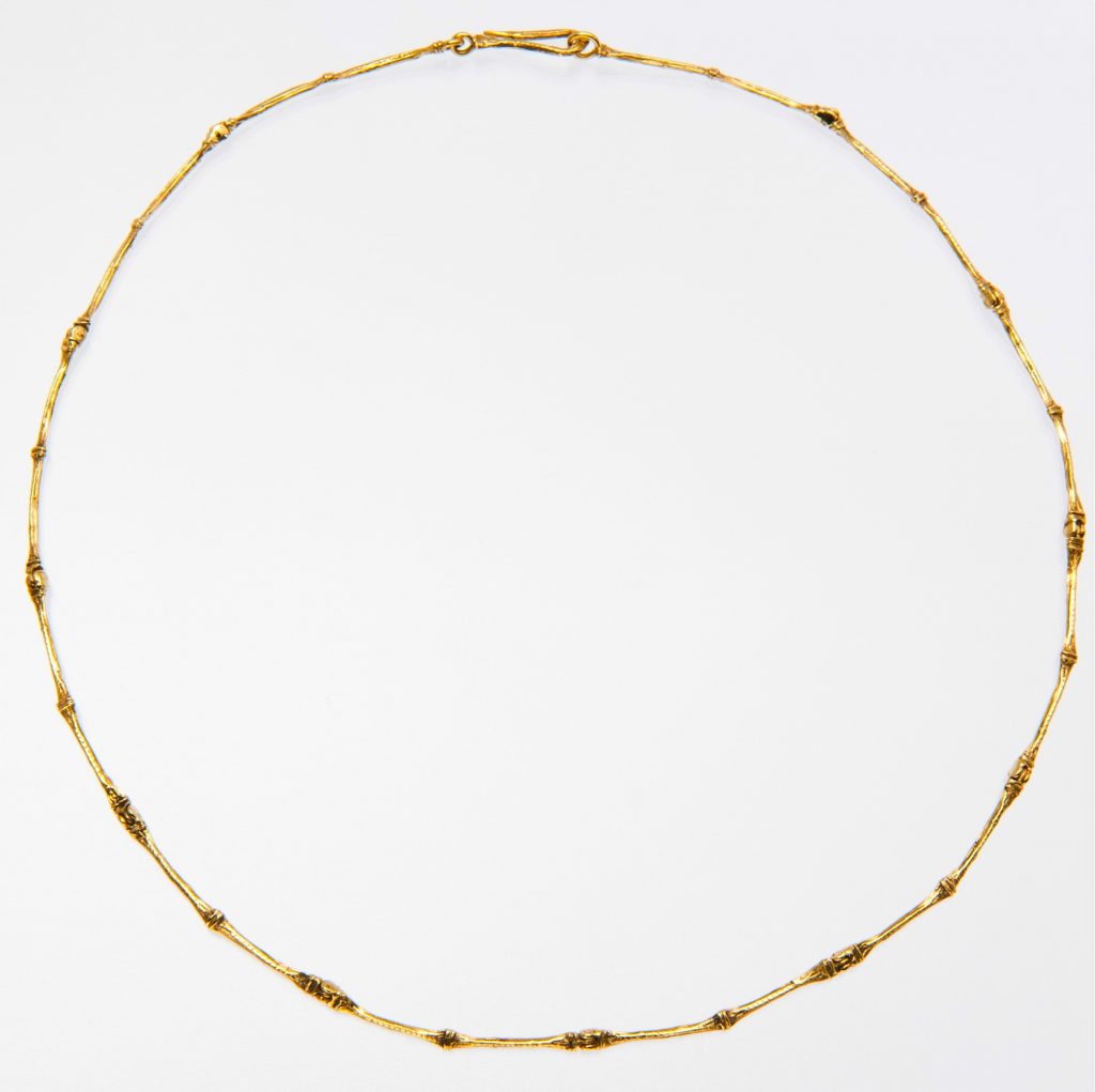 “Bamboo” Necklace gold