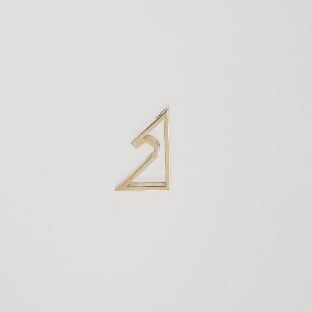 “Minimal ΙΙ” Pendant-lucky charm 2021 silver, yellow
