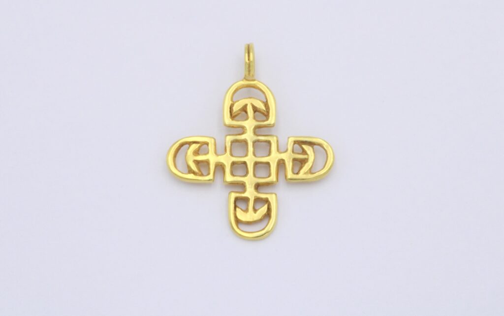 “Coptic” Cross gold