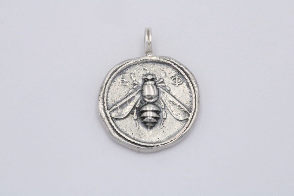 “Bee” Coin, silver