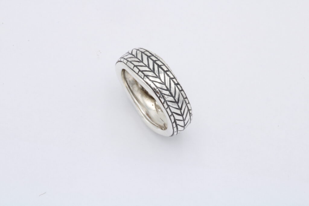 “Wheel ring” Ring, silver