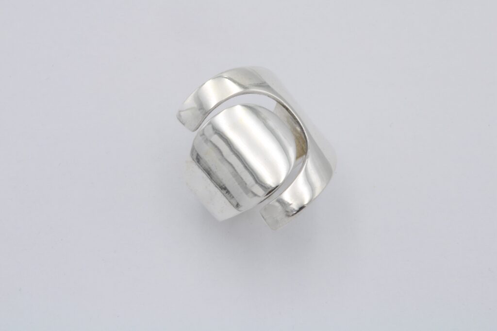 “Male-Female” Ring, silver