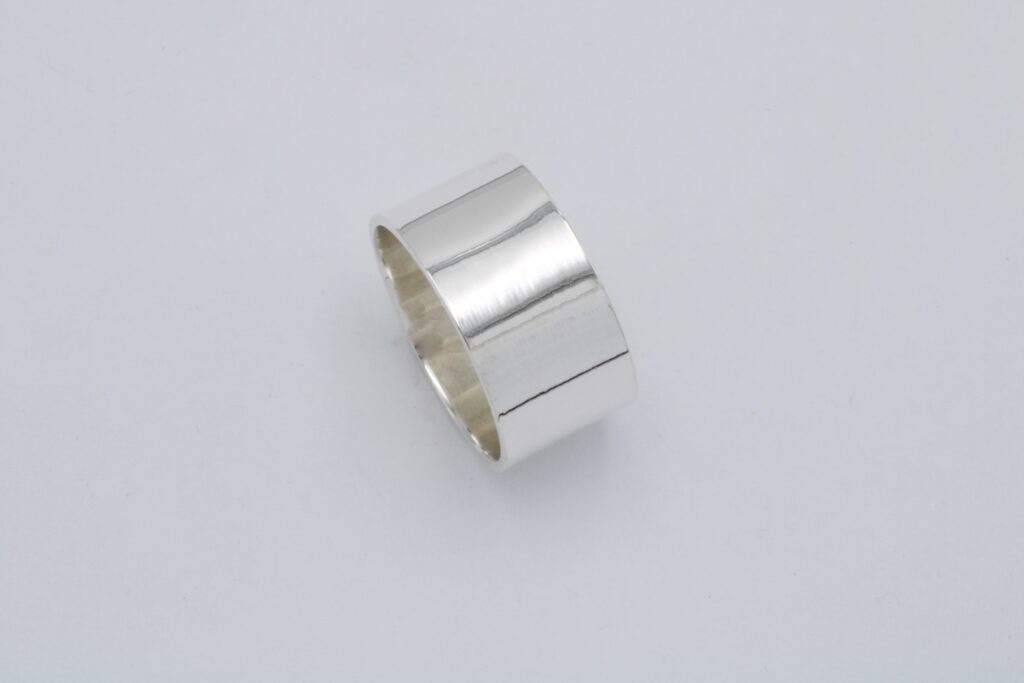 “Tube ring II” Ring, silver