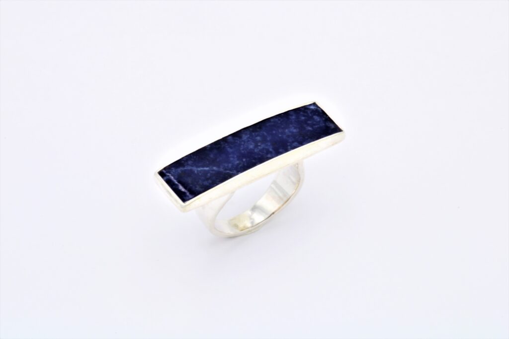 “Lapis lazuli” Ring, silver, lapis lazuli