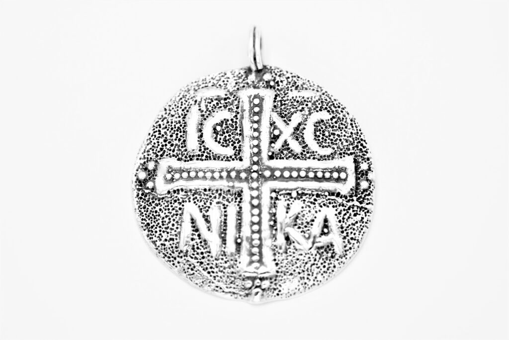 “ICXC-NIKA Ι” Πανταντίφ ασημένιο