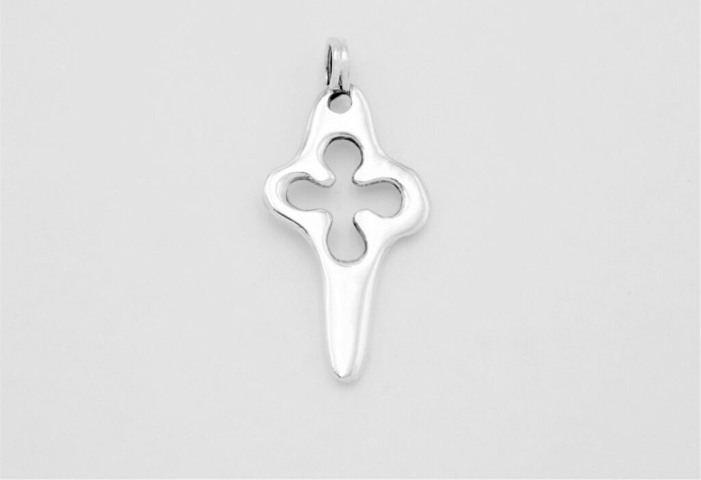 “Cycladic four-leaf ΙΙ” Cross silver