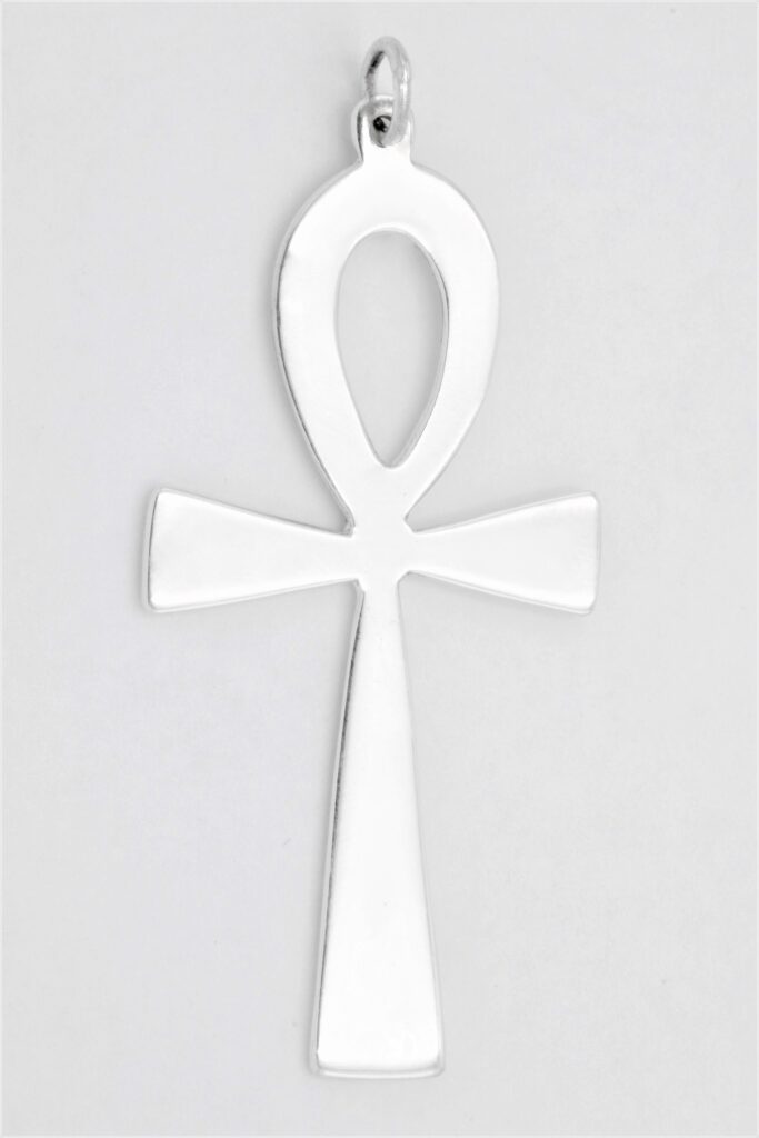 “Κey of life” Cross silver