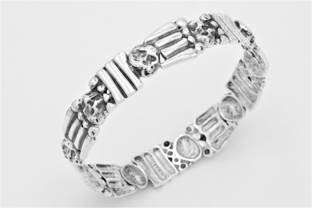 “Xerolithia Ι” Bracelet, silver