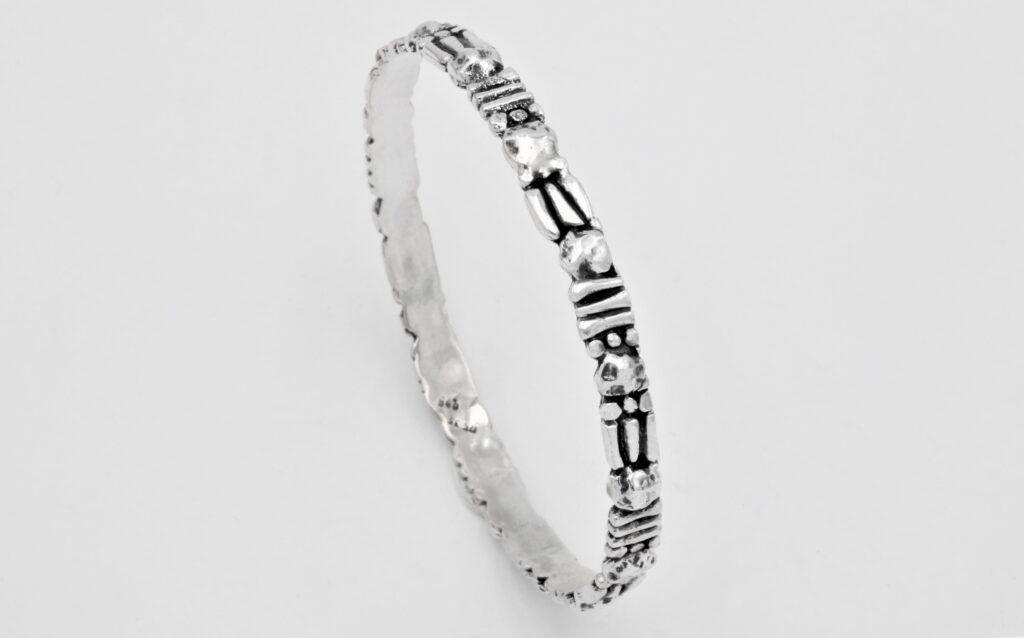 “Xerolithia ΙΙ” Bracelet, silver