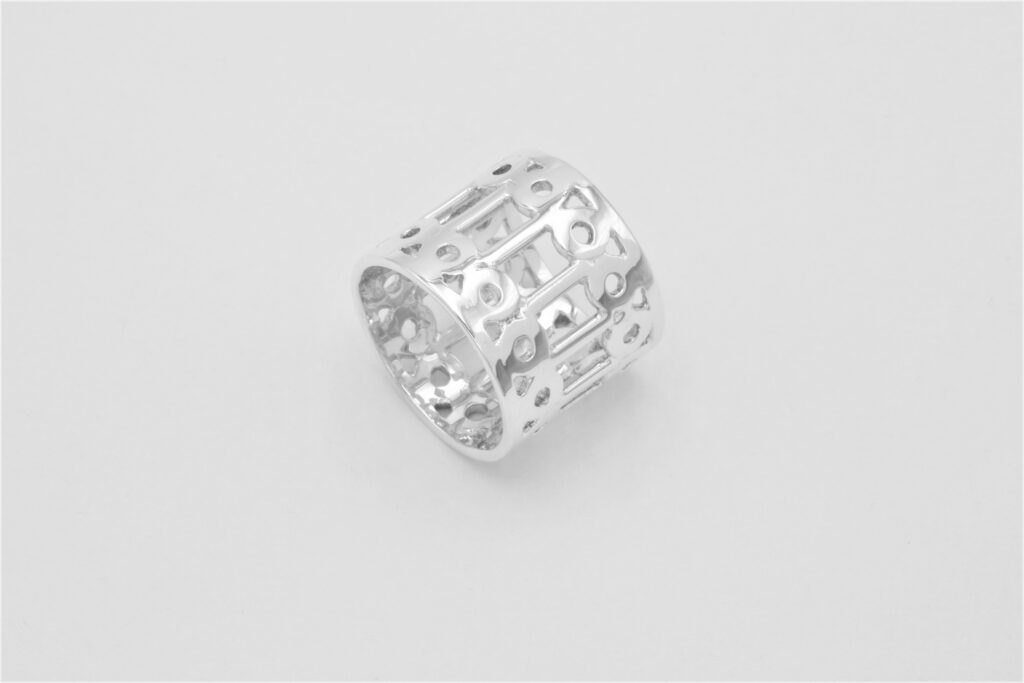 “Lacy” Ring, silver
