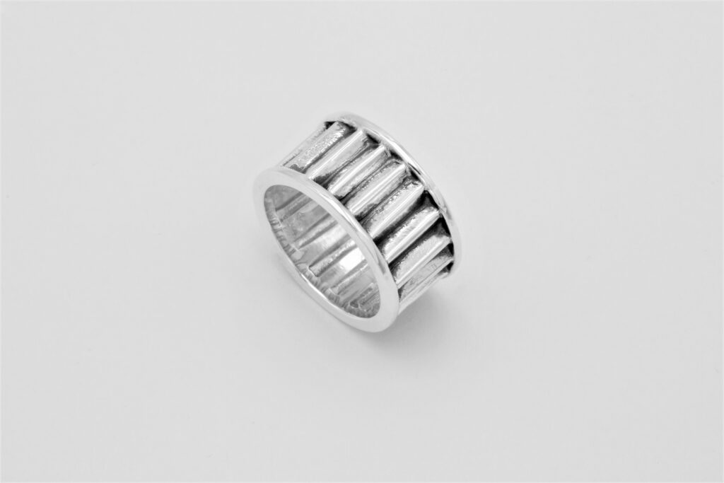 “Doric column” Ring, silver