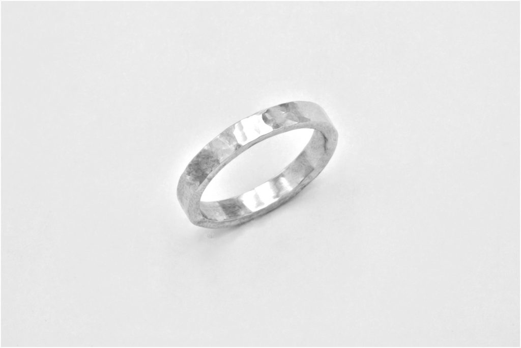“Minimal square” Ring, silver