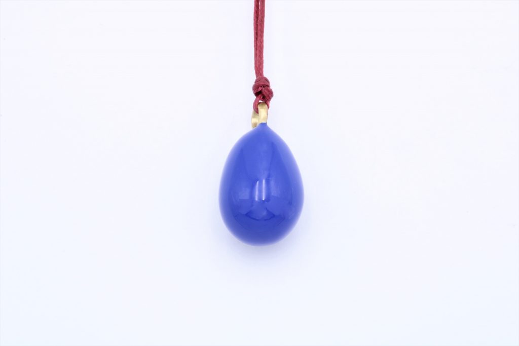 “Πασχαλινό αβγό Ι” Πανταντίφ από ορείχαλκο μπλε