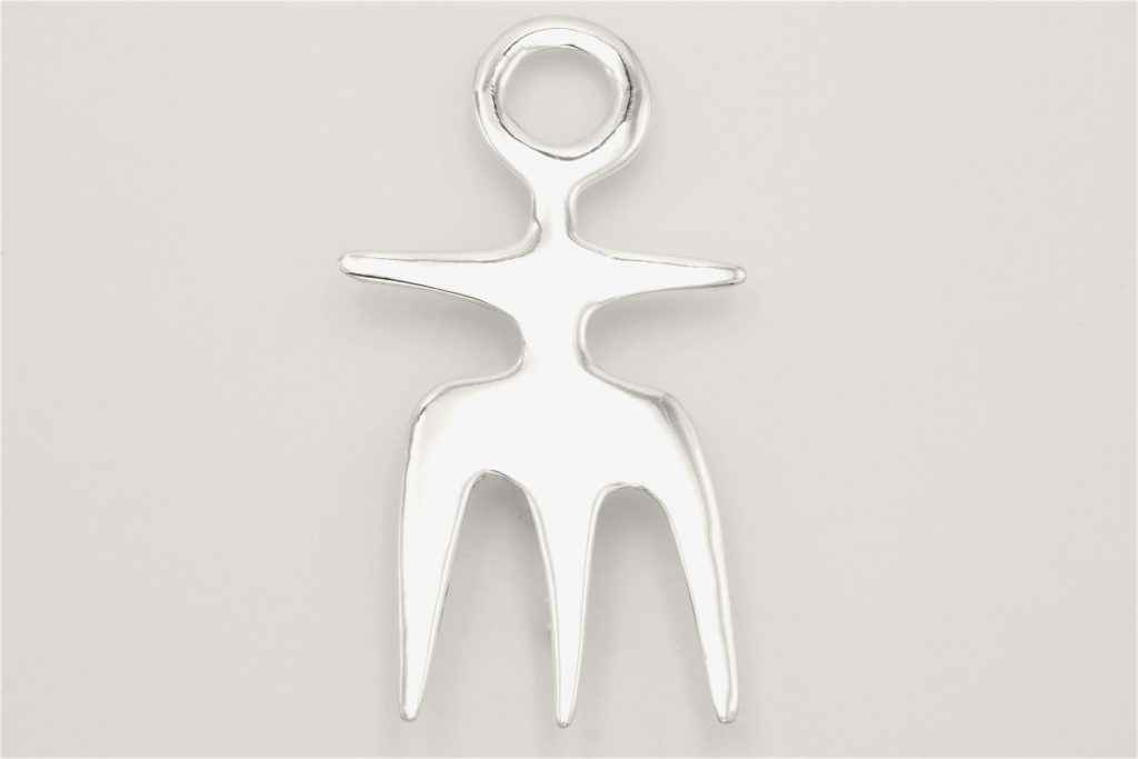 “Tripod man Ι” Brooch silver