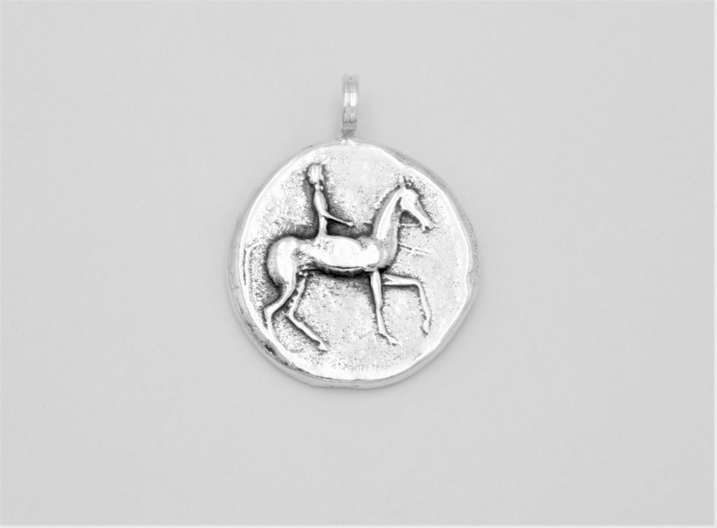 “Alexander the horseman” Coin, silver
