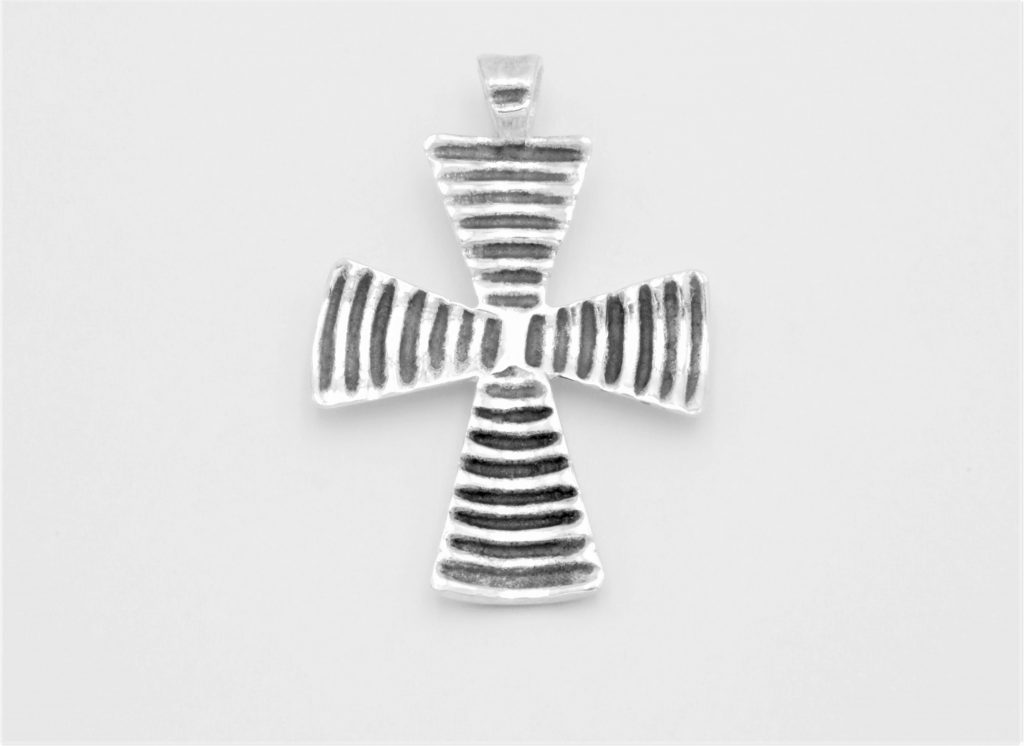 “” Cross, silver