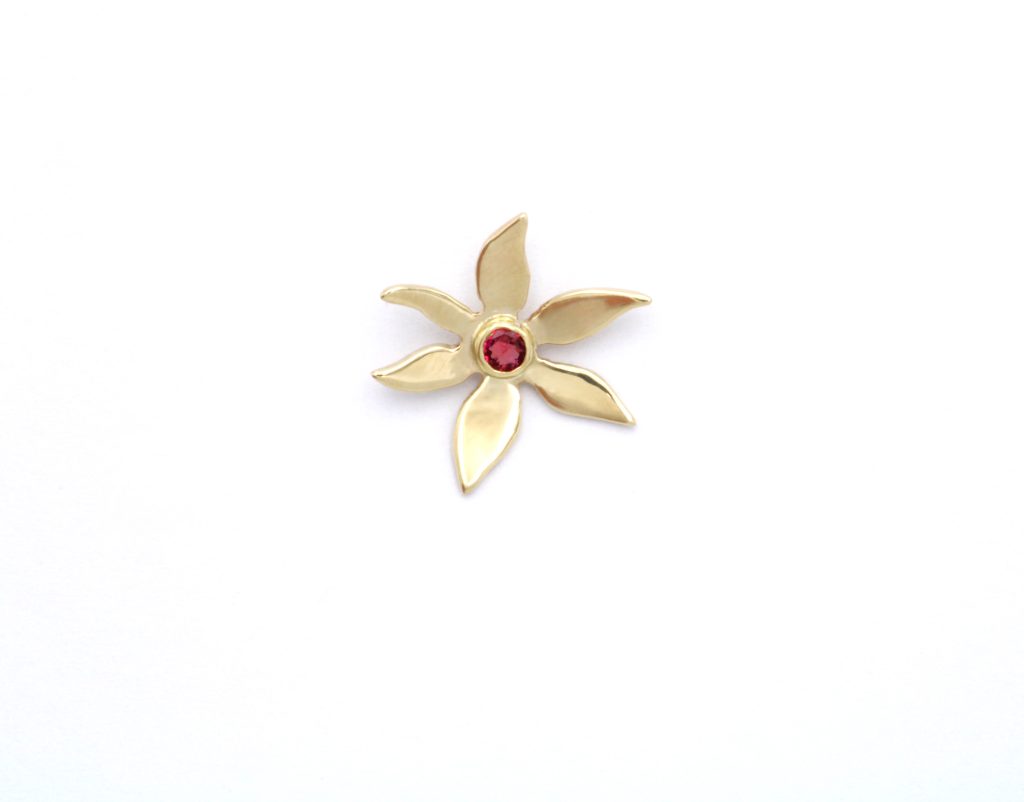 “Γιασεμί” Πανταντίφ χρυσό με τουρμαλίνη