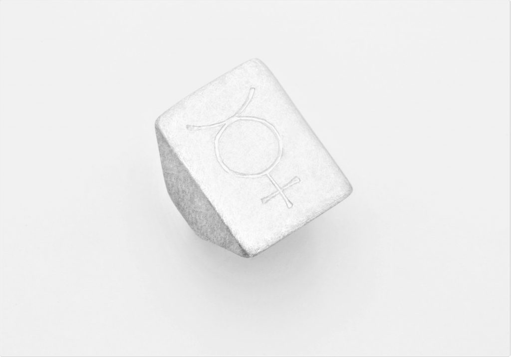 “Planet Hermes” Ring, silver
