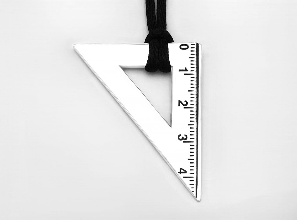 “Don`t know much about geometry II” Pendant silver