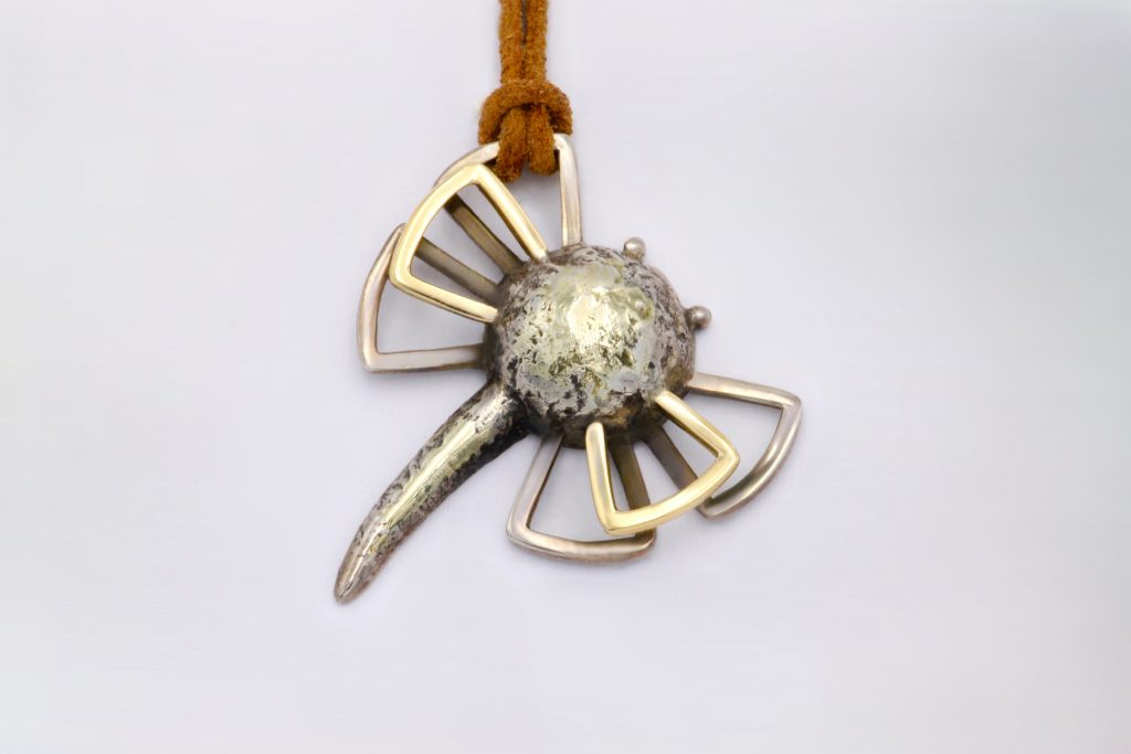 “Dragon fly” Πανταντίφ ασημόχρυσο