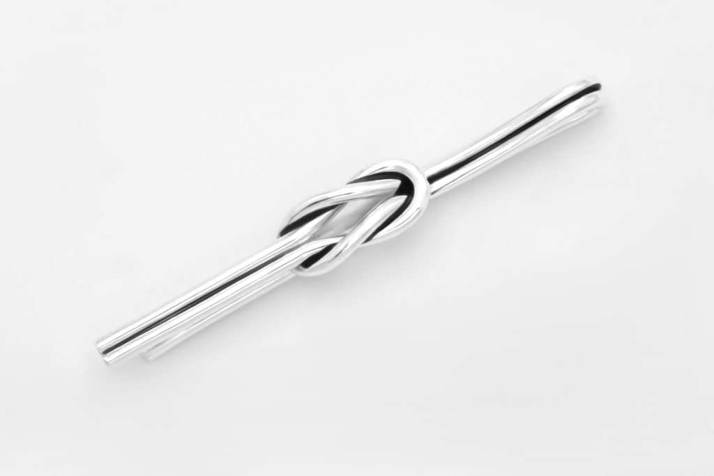 “Heraclion amma” Tie clip, silver