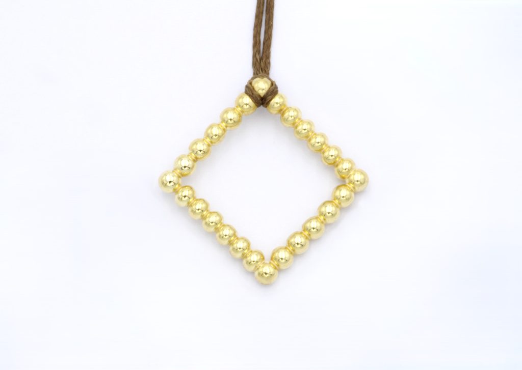 “26 Dots” Πανταντίφ – Γούρι 2026 ασημένιο κίτρινο