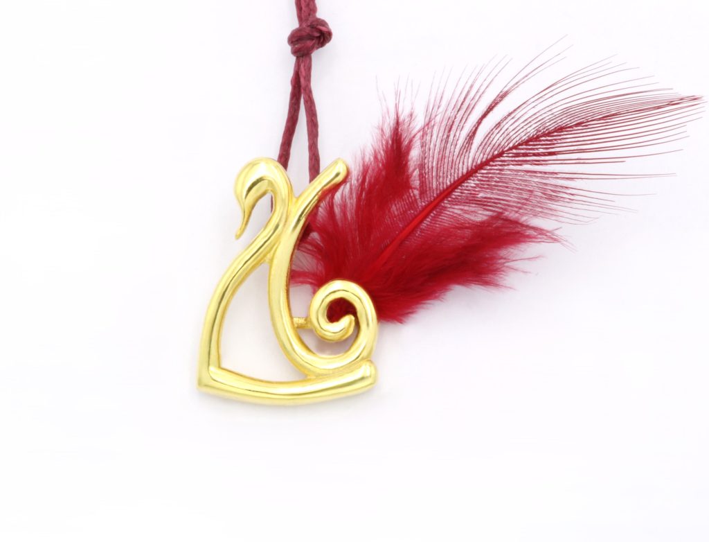 “Κύκνος” Πανταντίφ – Γούρι 2026 ασημένιο κίτρινο