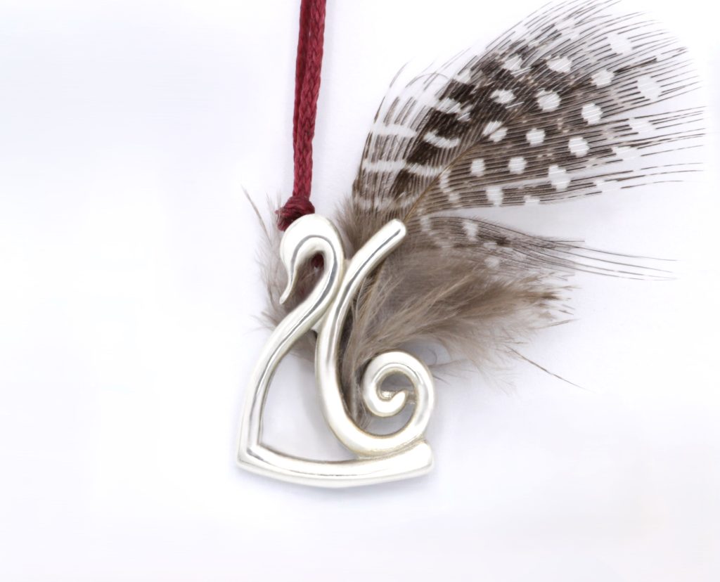 “Swan” Pendant-lucky charm 2026 silver