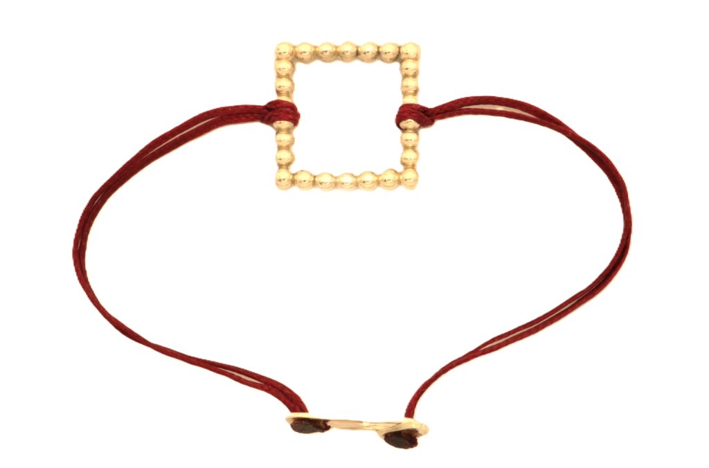 “26 Dots” Βραχιόλι – Γούρι 2026 ασημένιο κίτρινο