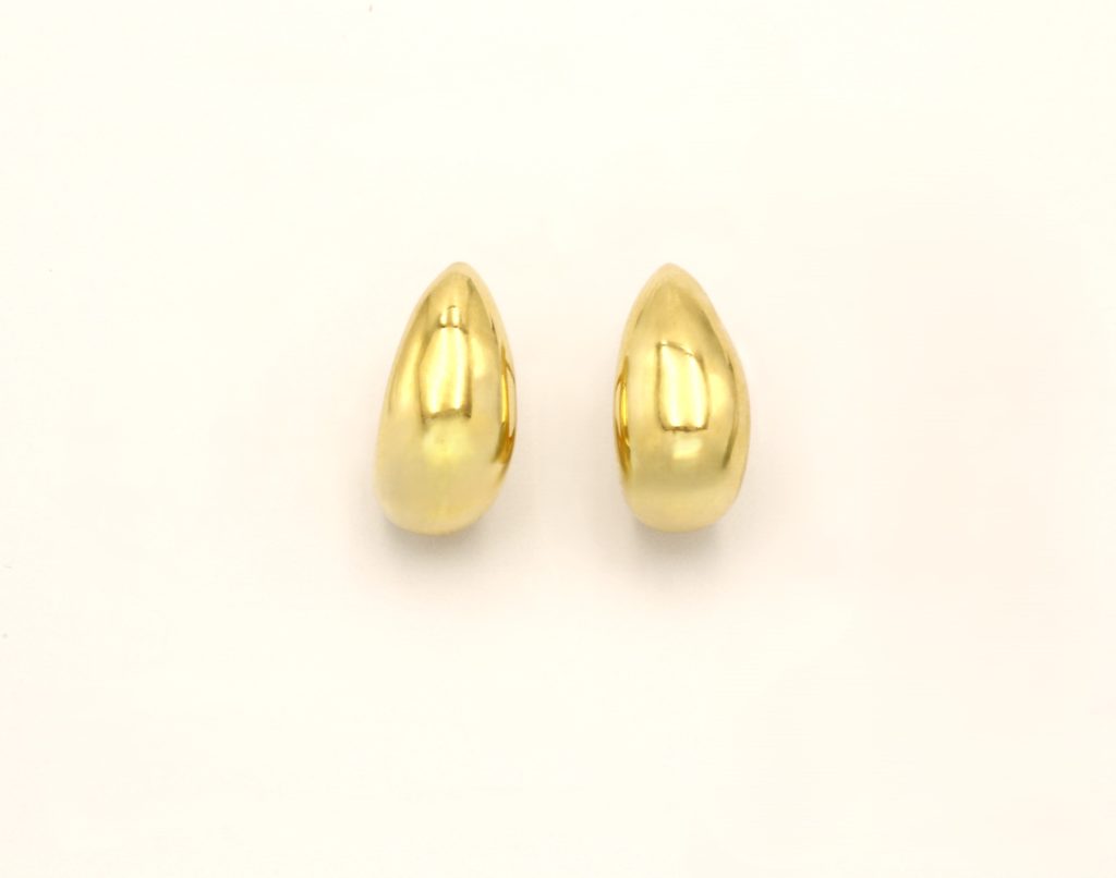 “Σταγόνες” Σκουλαρίκια ασημένια κίτρινα