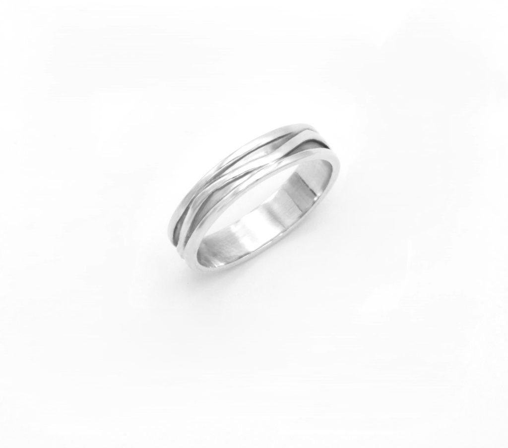“Zig zag” Ring, silver