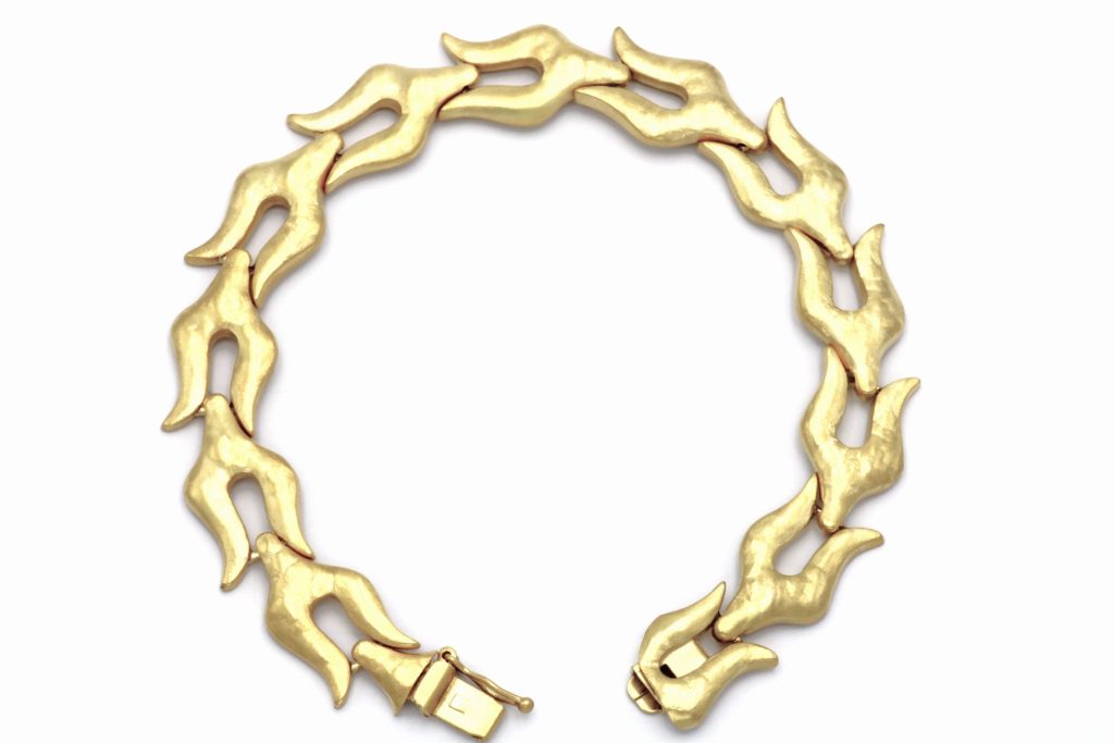 “Capricorn” Bracelet silver yellow